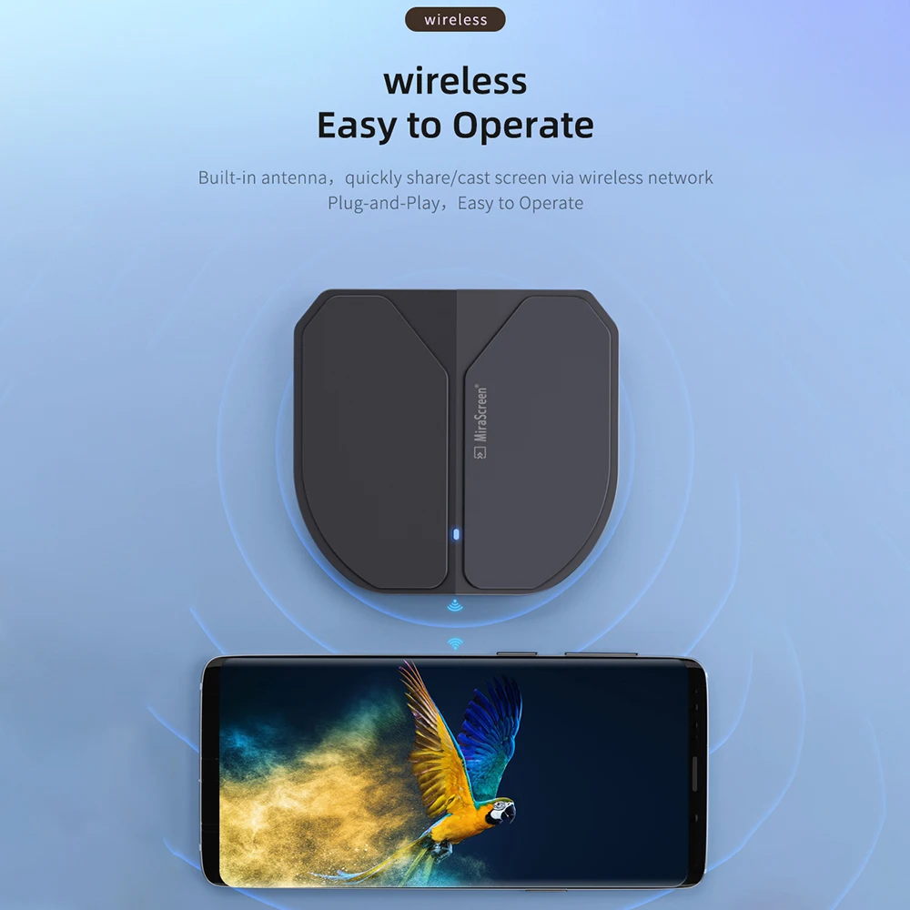 TV Dongle Receiver Wireless TV Stick Support Mirroring Built-In Antenna For Apple/Android Phones And Computers Support Two Mode
TV Dongle Receiver Wireless TV Stick Support Mirroring Built-In Antenna For Apple/Android Phones And Computers Support Two Mode