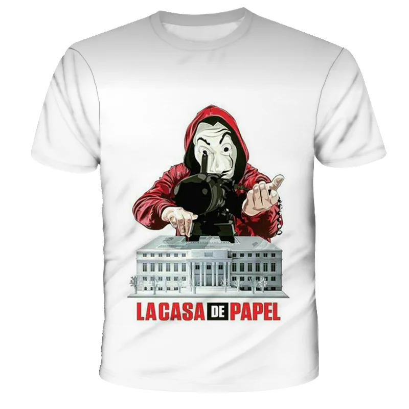 2021 new money robbery harajuku t-shirts children boys girls La Casa De Papel hip-hop t-shirts fashion house paper t-shirts fash
2021 new money robbery harajuku t-shirts children boys girls La Casa De Papel hip-hop t-shirts fashion house paper t-shirts fash