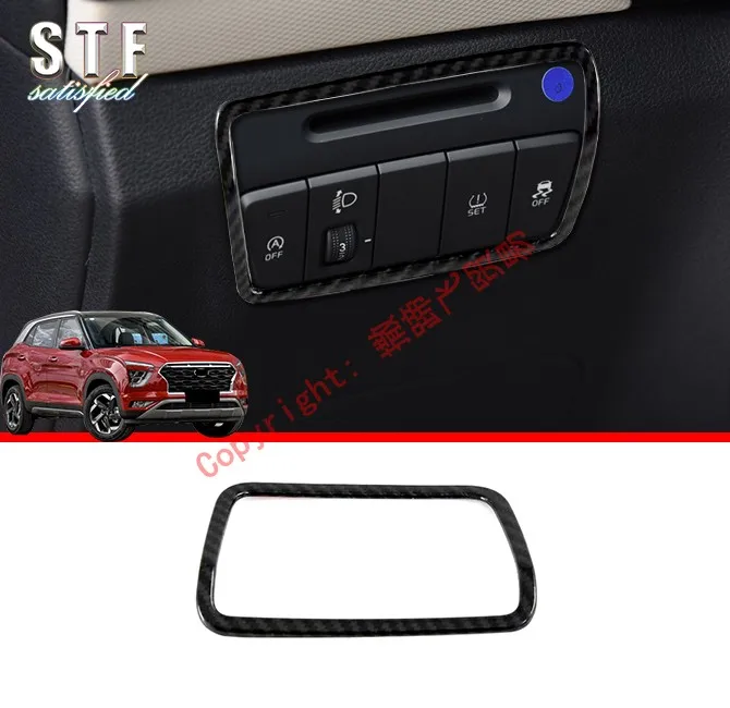 Carbon Fiber Style Interior HeadLight Switch Control Cover Trim For Hyundai IX25 2019 2020
Carbon Fiber Style Interior HeadLight Switch Control Cover Trim For Hyundai IX25 2019 2020