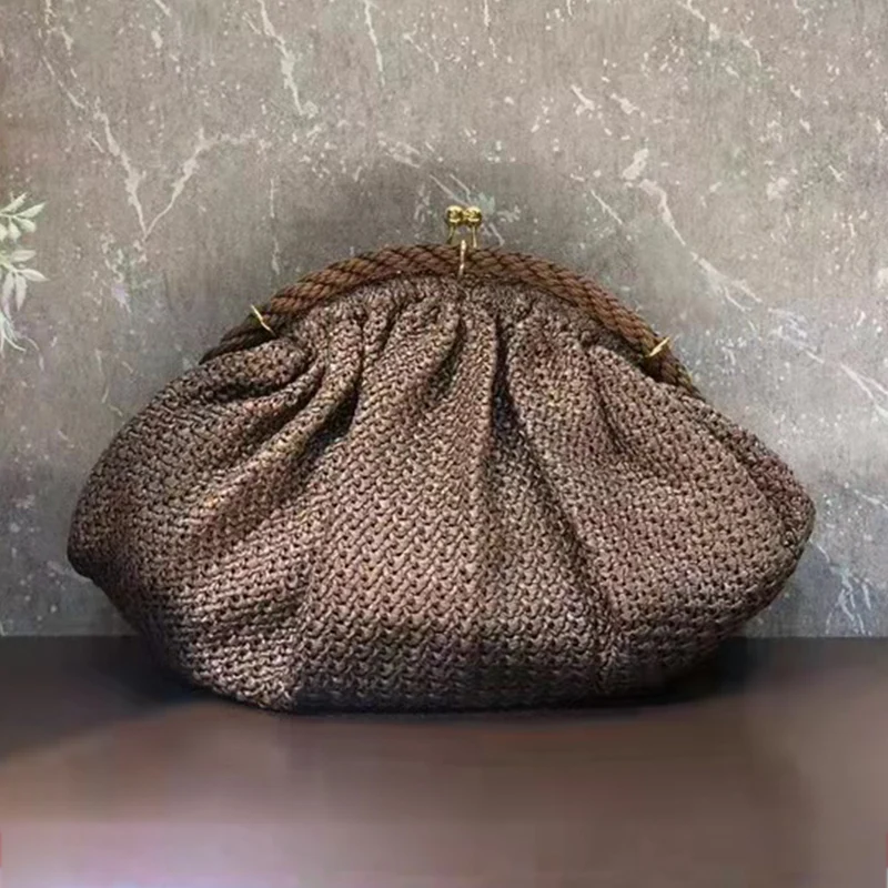 Дизайн, ретро, однотонный, большой объем, рафия, тканый, нестандартный, клатч, женский новый стиль, сумка-облако, мода, диагональ, сумка чер...
Дизайн, ретро, однотонный, большой объем, рафия, тканый, нестандартный, клатч, женский новый стиль, сумка-облако, мода, диагональ, сумка чер...