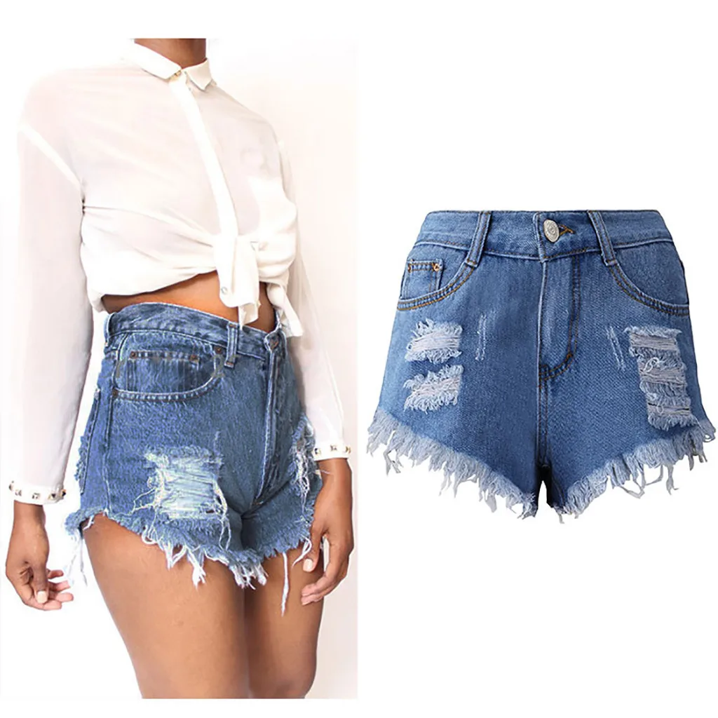 Female Fashion Casual Pockets Hole Jeans Shorts Women High Waist Slim Denim Booty Shorts Plus Size Sexy short Jeans
Female Fashion Casual Pockets Hole Jeans Shorts Women High Waist Slim Denim Booty Shorts Plus Size Sexy short Jeans