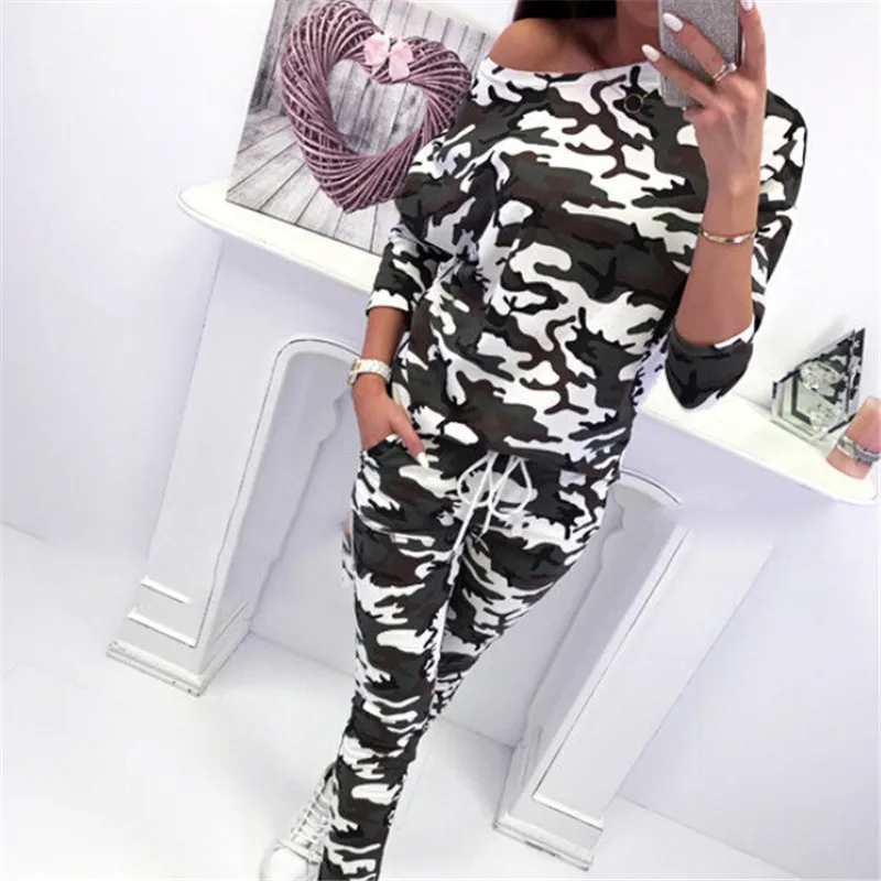 2Pcs Women Tracksuit Autumn Long Sleeve Camouflage Leopard Printed Hoodies Sweatshirt High Waisted Pants Sets Lady Casual Suits
2Pcs Women Tracksuit Autumn Long Sleeve Camouflage Leopard Printed Hoodies Sweatshirt High Waisted Pants Sets Lady Casual Suits