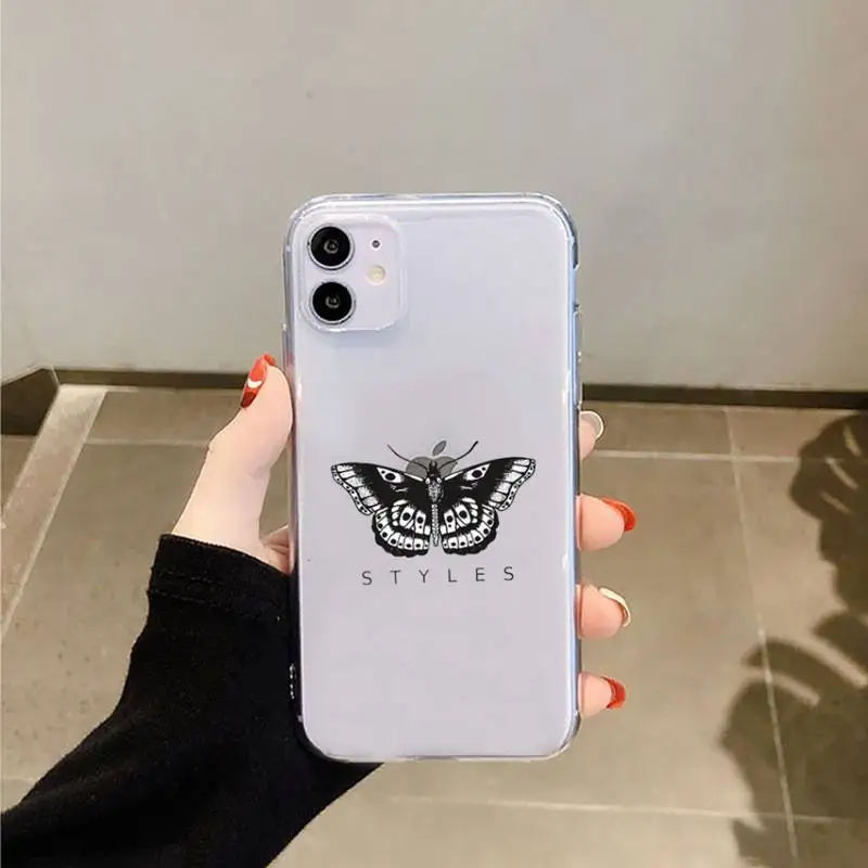 Harry Styles art butterfly cartoon Phone Case Transparent for iPhone 6 7 8 11 12 s mini pro X XS XR MAX Plus
Harry Styles art butterfly cartoon Phone Case Transparent for iPhone 6 7 8 11 12 s mini pro X XS XR MAX Plus