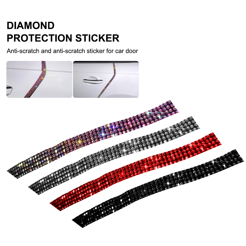4*90cm Car Door Edge Guard Anti-scratch Trim Protector Rubber Strip Sticker Anti-Collision Rhinestones Bumper Car Door Strip
4*90cm Car Door Edge Guard Anti-scratch Trim Protector Rubber Strip Sticker Anti-Collision Rhinestones Bumper Car Door Strip