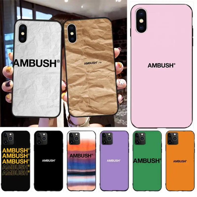 Cute Japan Ambush Phone Case For Iphone 6 6s 7 8 Plus XR X XS XSmax 11 12 Pro Mini Max
Cute Japan Ambush Phone Case For Iphone 6 6s 7 8 Plus XR X XS XSmax 11 12 Pro Mini Max