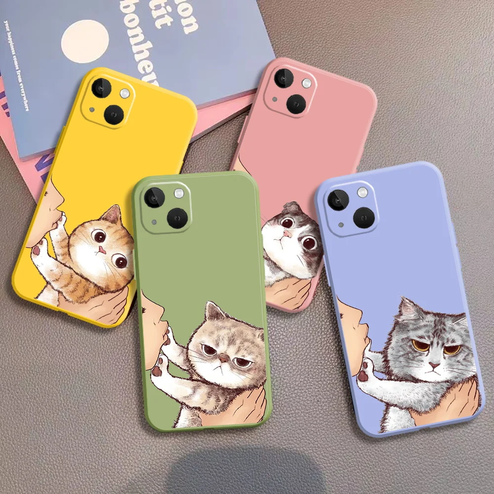 Phone Case for iPhone 12 13 Mini Pro Max 11 Pro Max XR XS Max 8 7 6S 6 Plus SE 2020 Soft Silicone Cute Cats Couqe Funda Capa
Phone Case for iPhone 12 13 Mini Pro Max 11 Pro Max XR XS Max 8 7 6S 6 Plus SE 2020 Soft Silicone Cute Cats Couqe Funda Capa
