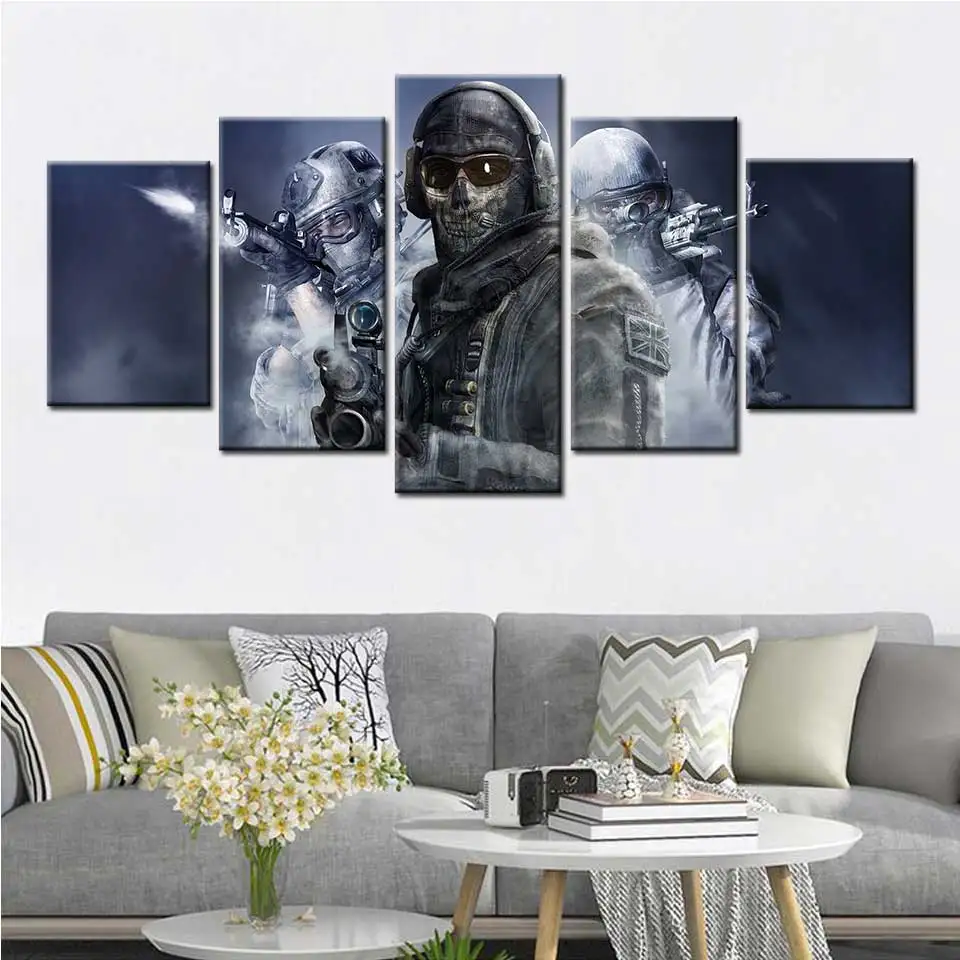 Call of Duty 4 Warfare soldier weapon video game Wall Art Oil Canvas Painting Posters print Bedroom Home Decor Framework
Call of Duty 4 Warfare soldier weapon video game Wall Art Oil Canvas Painting Posters print Bedroom Home Decor Framework