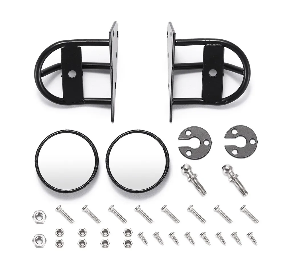 For AXIAL SCX10 Trax TRX-4 UNLIMITED DESERT RACER Stainless steel lens Adjustable metal modified rearview mirror
For AXIAL SCX10 Trax TRX-4 UNLIMITED DESERT RACER Stainless steel lens Adjustable metal modified rearview mirror