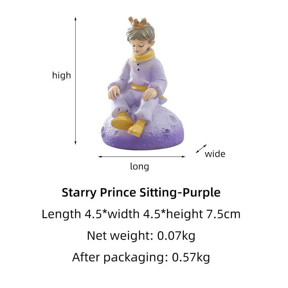 Modern Simple Prince Cartoon Sculpture Ornaments Nordic Living Room TV Cabinet Desktop Accessories Crafts Furnishings Decoration 
Modern Simple Prince Cartoon Sculpture Ornaments Nordic Living Room TV Cabinet Desktop Accessories Crafts Furnishings Decoration