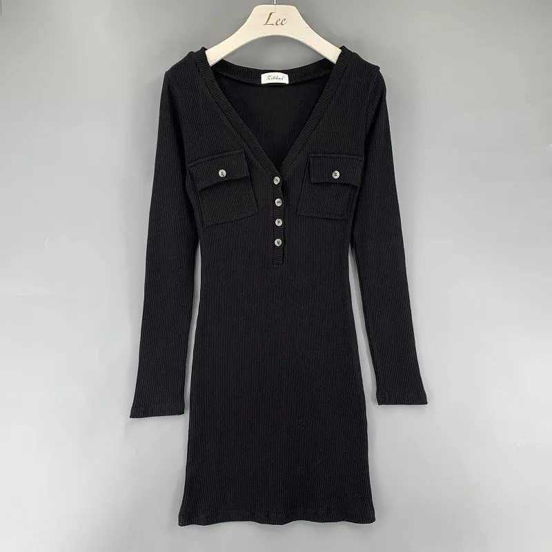 XUXI Women Long Sleeve Spring Wear, Sexy, Crew Neck, Button, Tight, Hip, Solid Fabric, E1031
XUXI Women Long Sleeve Spring Wear, Sexy, Crew Neck, Button, Tight, Hip, Solid Fabric, E1031