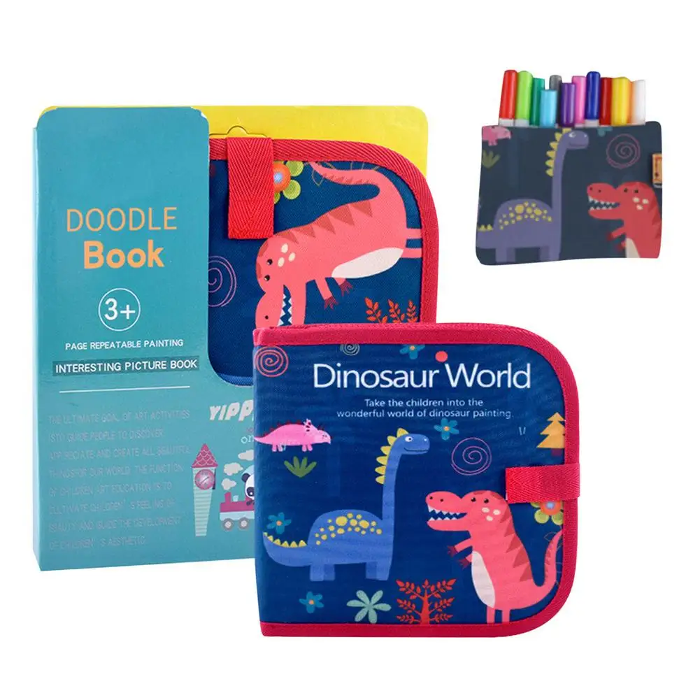 Kids Erasable Doodle Book Set Reusable Scribbler Board Toys For Toddlers Car Road Trip Preschool Art Toy With 12 Watercolor Pen
Kids Erasable Doodle Book Set Reusable Scribbler Board Toys For Toddlers Car Road Trip Preschool Art Toy With 12 Watercolor Pen