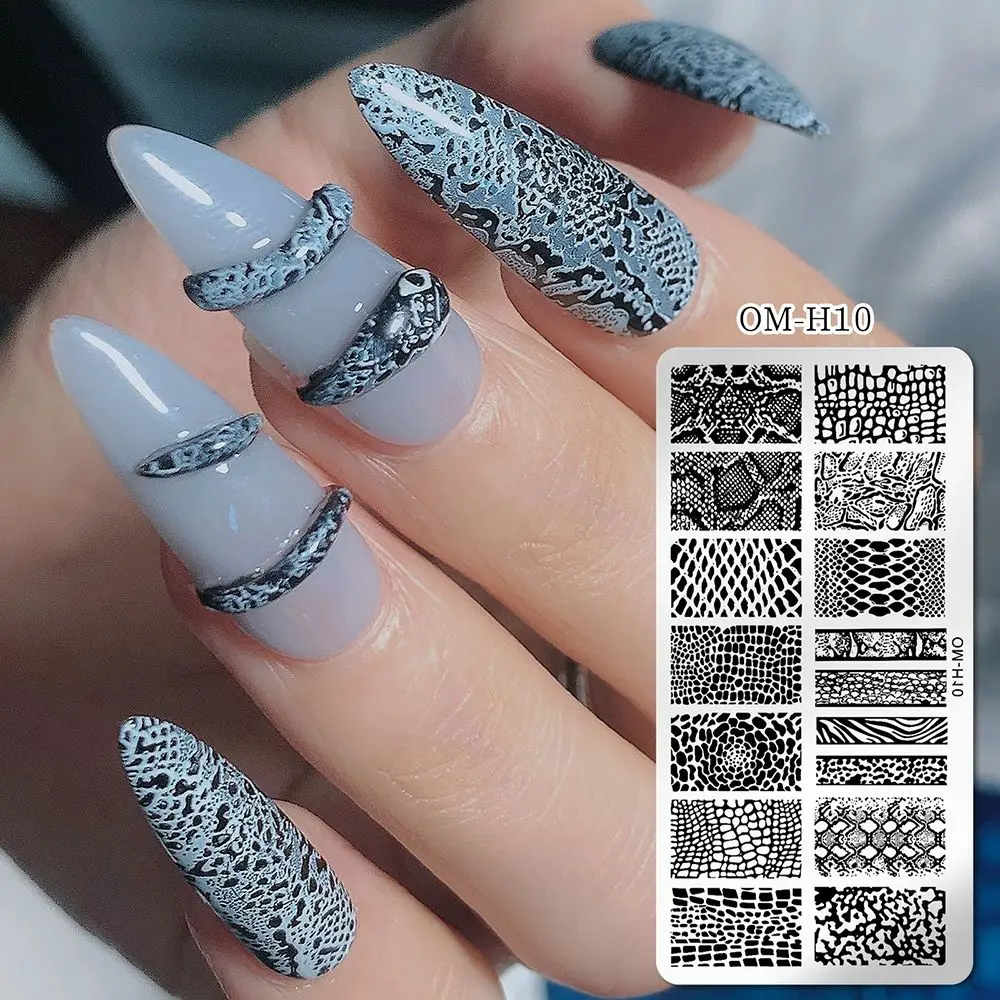 Hot Rectangle Nail Art Decoration DIY Stainless Steel Nails Stencils Tools Nail Templates Leaf Heart
Hot Rectangle Nail Art Decoration DIY Stainless Steel Nails Stencils Tools Nail Templates Leaf Heart