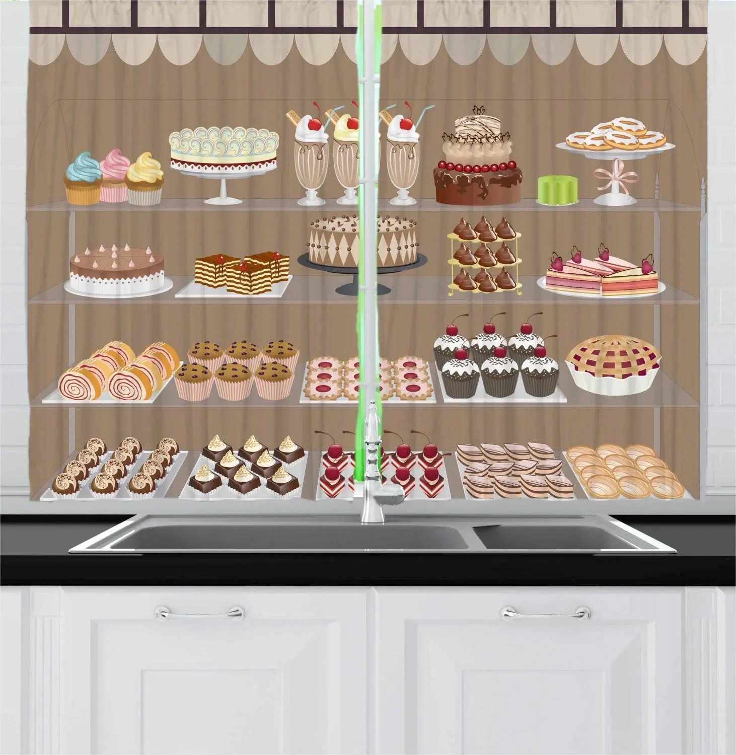 Dessert Kitchen Curtain Bakery Milk Cake Illustration Curtains for Bedroom Home Window Treatments Curtains for Living Room
Dessert Kitchen Curtain Bakery Milk Cake Illustration Curtains for Bedroom Home Window Treatments Curtains for Living Room