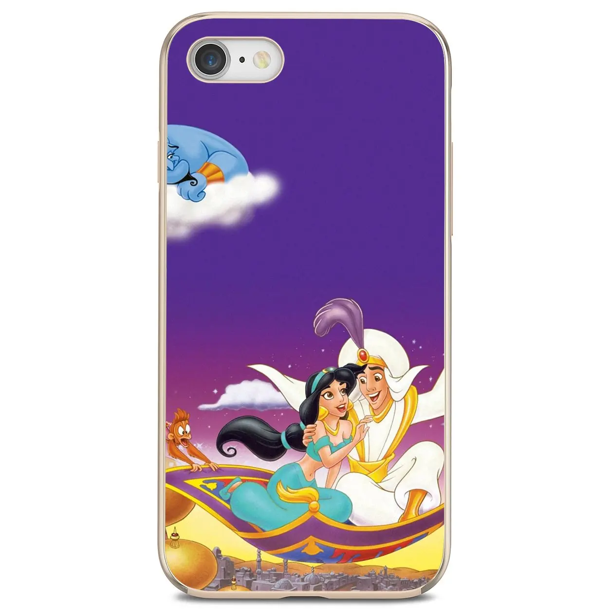 Мягкие чехлы с рисунками из мультфильмов D очаровательные Aladdin C Jasmine для Huawei P30 P40