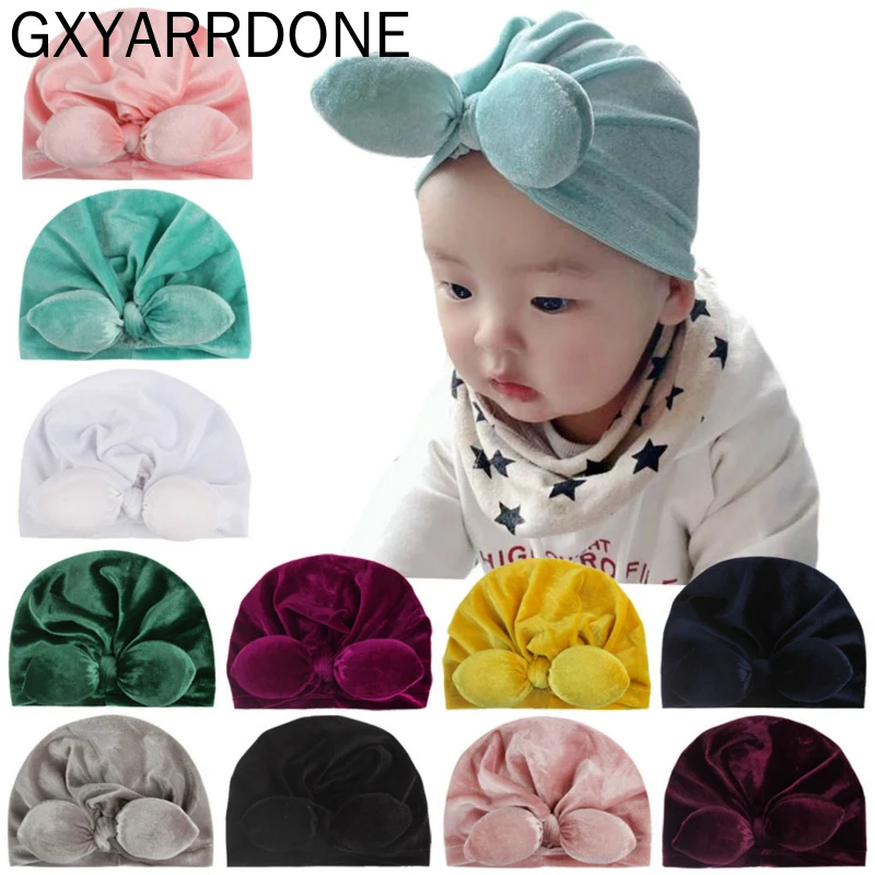 Baby Girls Beanie Hats Winter Velvet Rabbit Ear Turban Hats Infant Soft Velvet India Cap Hair Accessories Bandana Hairband
Baby Girls Beanie Hats Winter Velvet Rabbit Ear Turban Hats Infant Soft Velvet India Cap Hair Accessories Bandana Hairband