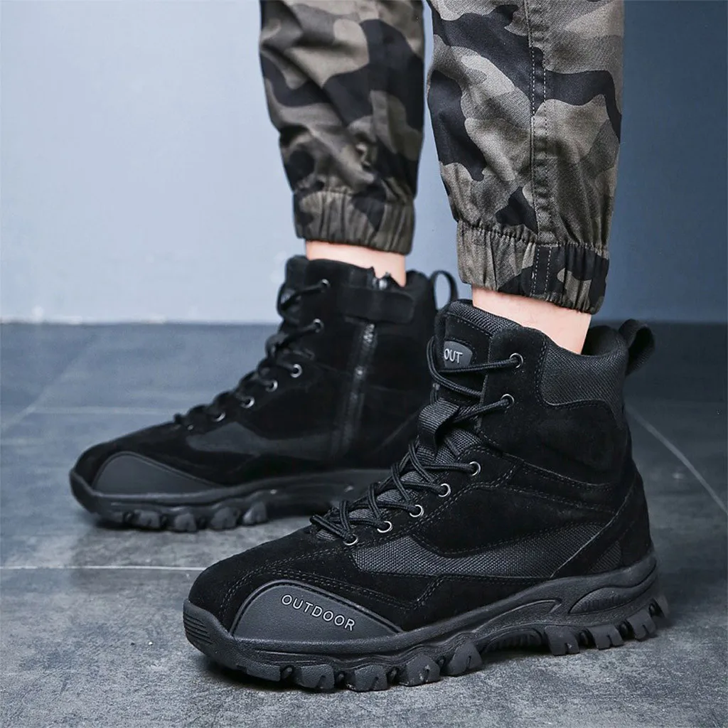 High Quality Boot New Fashion Winter Men's Boots Warm Working Boots Lace Up Men's Desert Boot Round Toe High Top Shoes
High Quality Boot New Fashion Winter Men's Boots Warm Working Boots Lace Up Men's Desert Boot Round Toe High Top Shoes