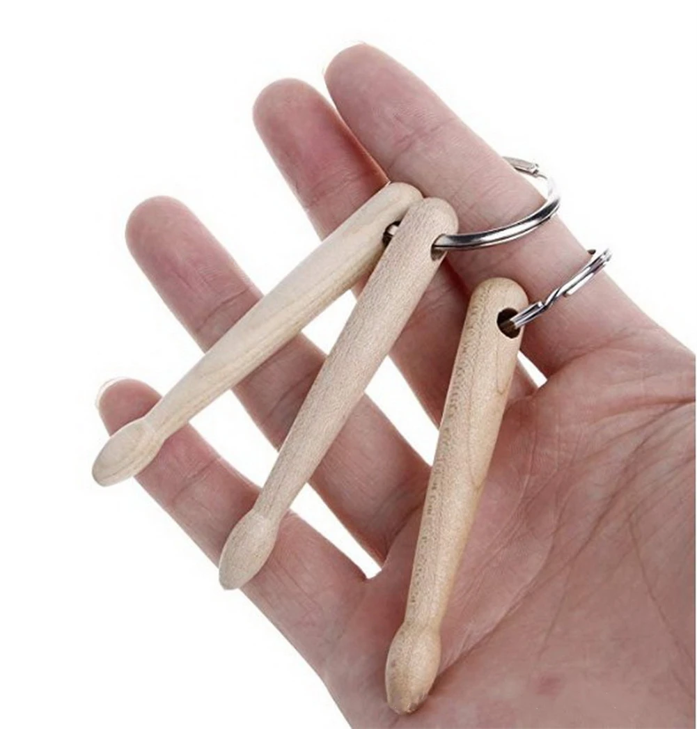 Mini Drum Sticks Keychain Beech Wood Drumsticks Percussion Key Ring Fashion Accessories Music Gift Musical Instrument Toys
Mini Drum Sticks Keychain Beech Wood Drumsticks Percussion Key Ring Fashion Accessories Music Gift Musical Instrument Toys