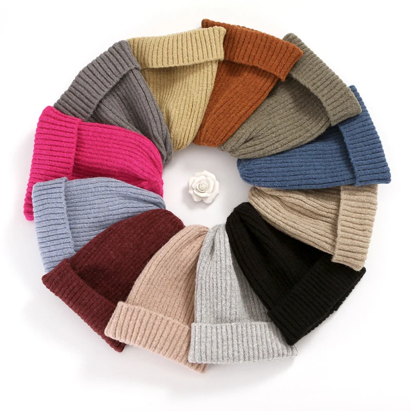Autumn Winter Popular Hats Women's Warm Woolen Caps Men's All-Match Korean Solid Knitted Hats
Autumn Winter Popular Hats Women's Warm Woolen Caps Men's All-Match Korean Solid Knitted Hats