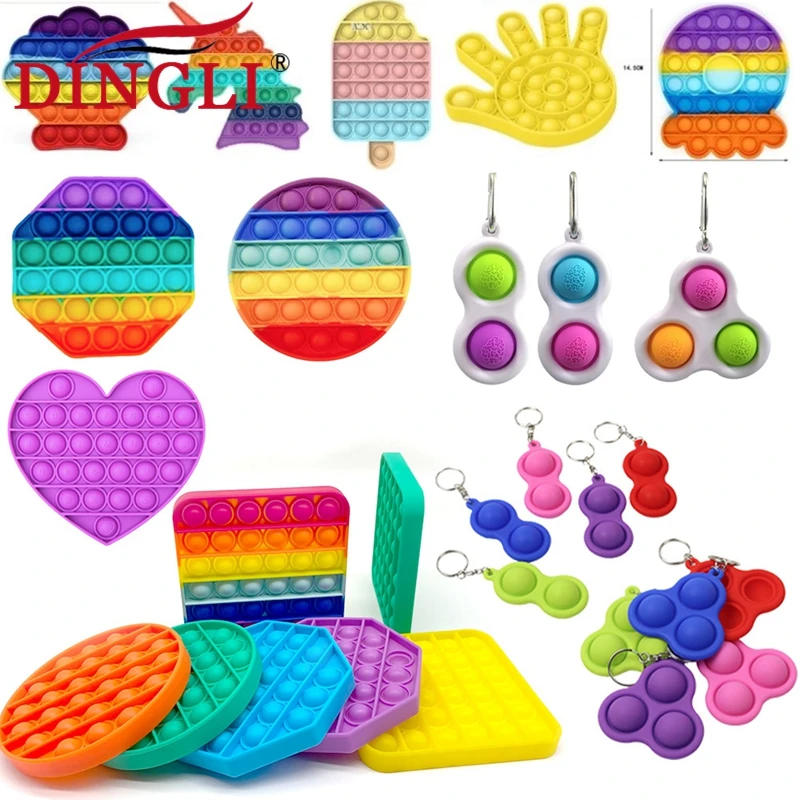 Antistress Push Bubble Fidget Toy Autisim Game Kawaii Kids Stress Relief Squishy Fidget Hand Finger Toys For Children Adult Gift
Antistress Push Bubble Fidget Toy Autisim Game Kawaii Kids Stress Relief Squishy Fidget Hand Finger Toys For Children Adult Gift