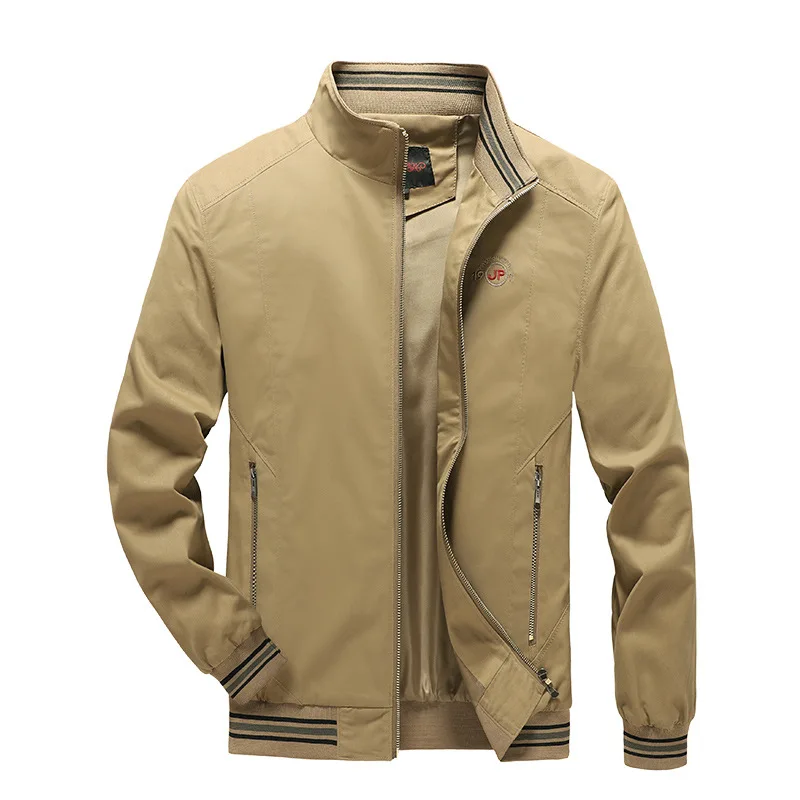Men's Coat Autumn Jacket Thin Casual Men's Jacket Cotton Spring and Autumn Clothes Young and Middle-aged
Men's Coat Autumn Jacket Thin Casual Men's Jacket Cotton Spring and Autumn Clothes Young and Middle-aged