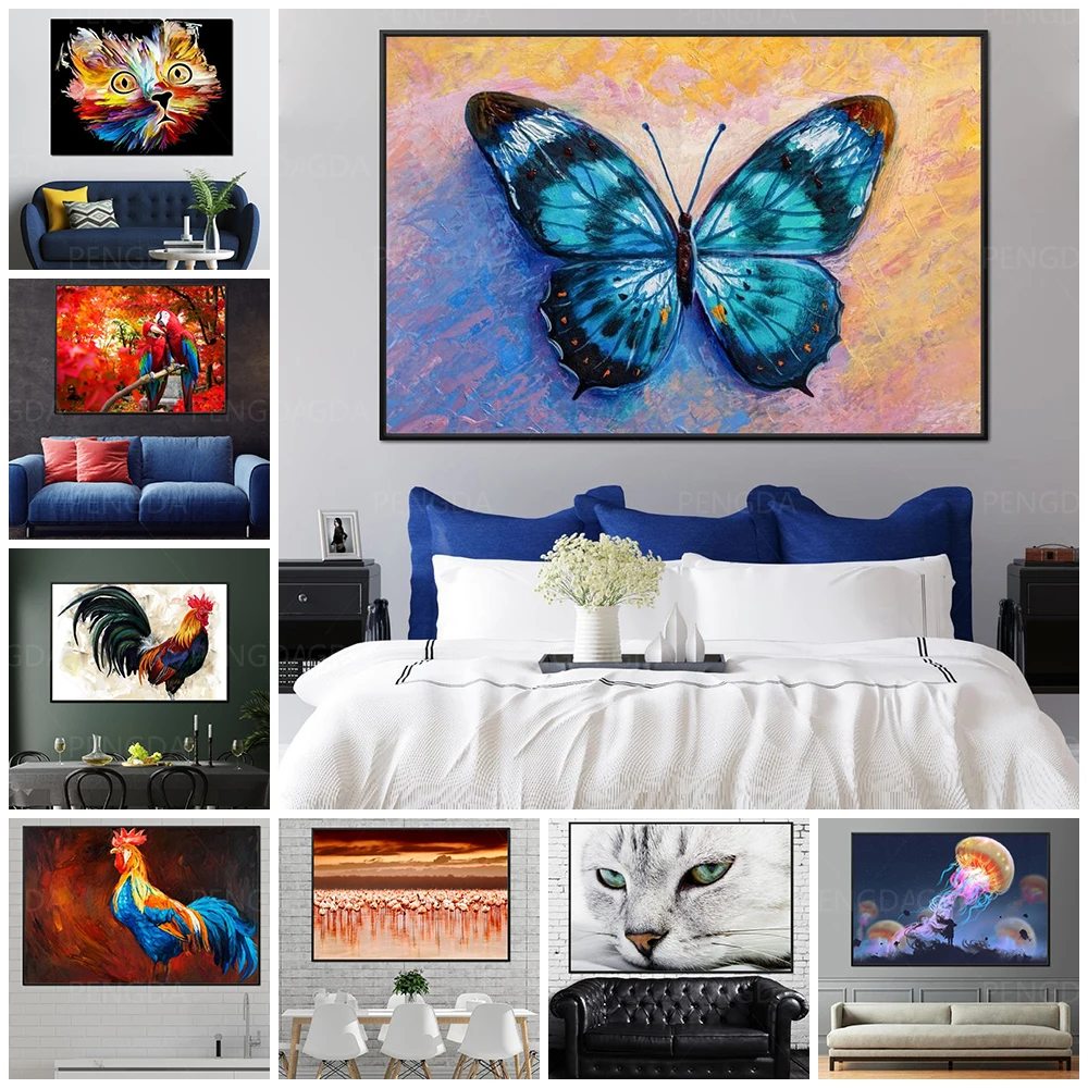 HD Prints Elephant Butterfly Jellyfish Poster Wall Art Animal Canvas Painting Home Decor For Bedroom Modular Pictures Framework
HD Prints Elephant Butterfly Jellyfish Poster Wall Art Animal Canvas Painting Home Decor For Bedroom Modular Pictures Framework