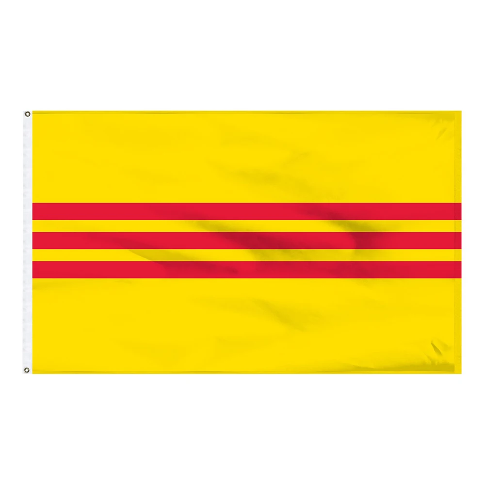 2021 3x5FT Vietnam Selatan Bendera Banner150X90CM 100D Polyester Kuningan Grommet Kustom Bendera
2021 3x5FT Vietnam Selatan Bendera Banner150X90CM 100D Polyester Kuningan Grommet Kustom Bendera