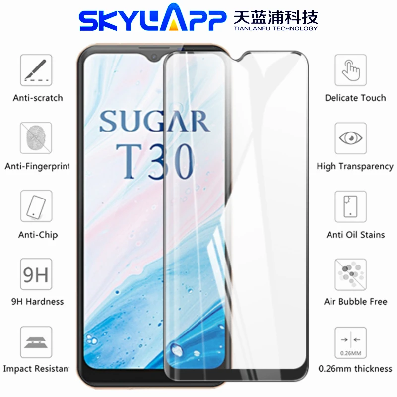 Cellphone Protection Film For SUGAR T30 6.52''Inch HD Protective Full Screen Anti-scratch Tempered Film Glass Free Shipping
Cellphone Protection Film For SUGAR T30 6.52''Inch HD Protective Full Screen Anti-scratch Tempered Film Glass Free Shipping
