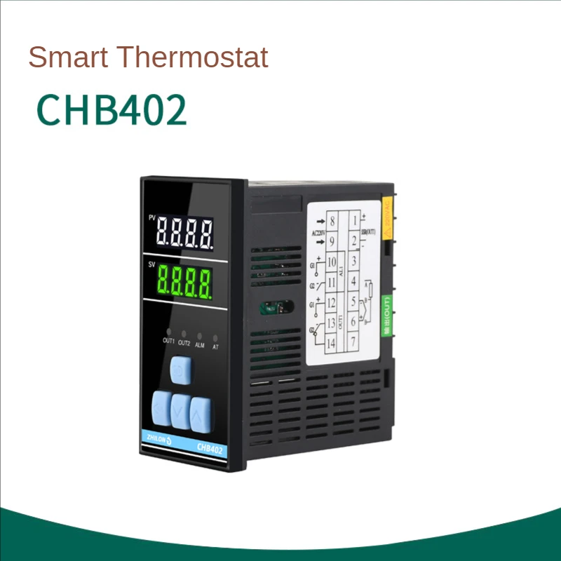 CHB402 intelligent temperature controller chb402 48 * 96mm 80-240v AC 50Hz / 60Hz SSR relay
CHB402 intelligent temperature controller chb402 48 * 96mm 80-240v AC 50Hz / 60Hz SSR relay