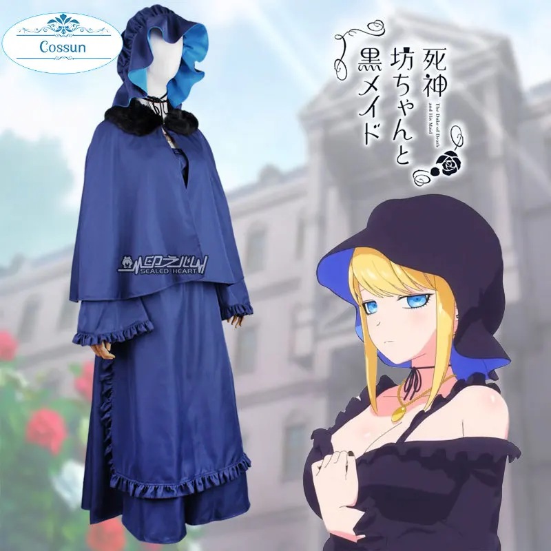 Anime!The Duke Of Death And His Maid Alice Dress Elegant Uniform Cosplay Costume Halloween Party Role Play Outfit Women 2021 NEW
Anime!The Duke Of Death And His Maid Alice Dress Elegant Uniform Cosplay Costume Halloween Party Role Play Outfit Women 2021 NEW