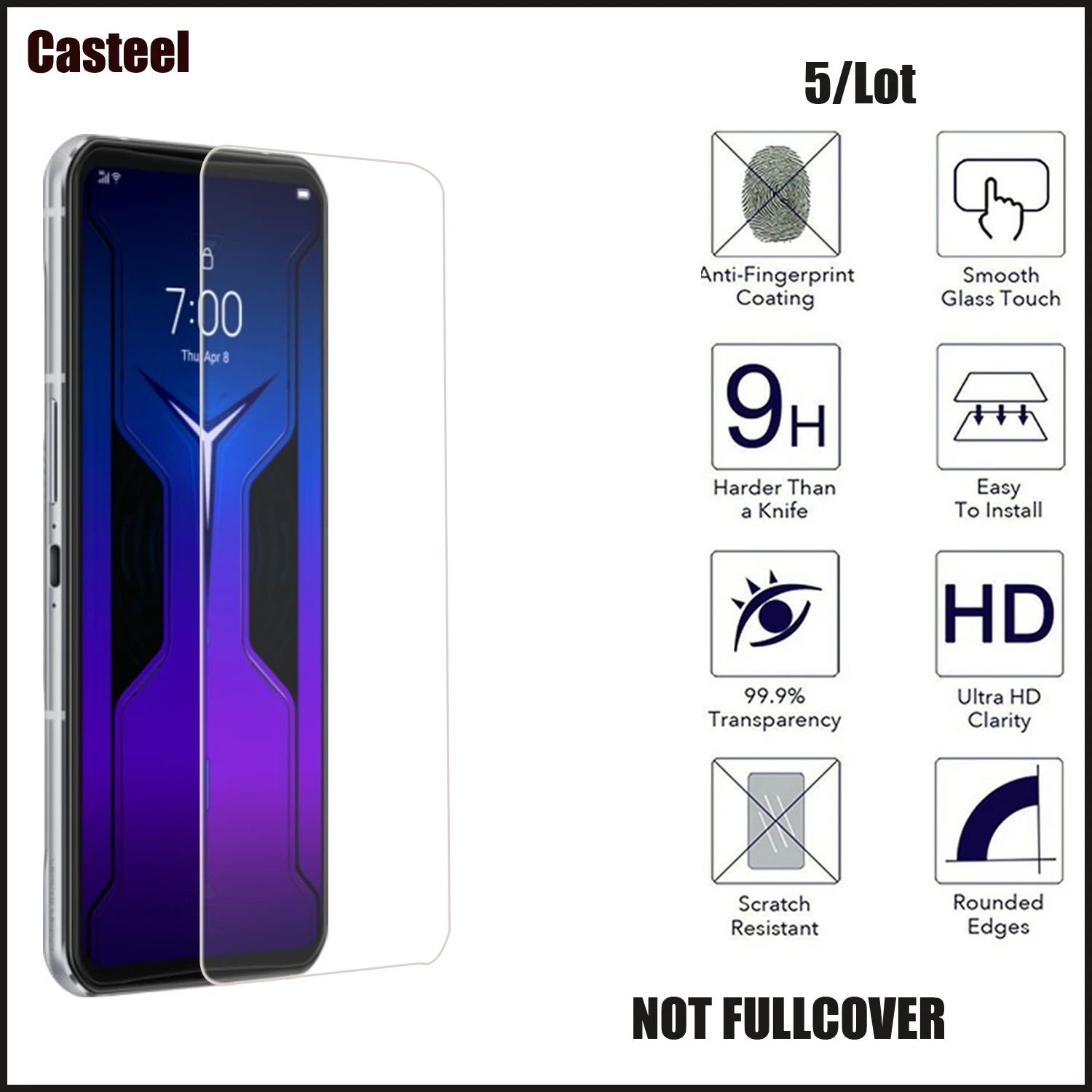5/lot 0.3mm 9H Premium 2.5D Curved Edge Tempered Glass For Lenovo Legion Duel 2 Legion 2 pro Screen Protector Film
5/lot 0.3mm 9H Premium 2.5D Curved Edge Tempered Glass For Lenovo Legion Duel 2 Legion 2 pro Screen Protector Film