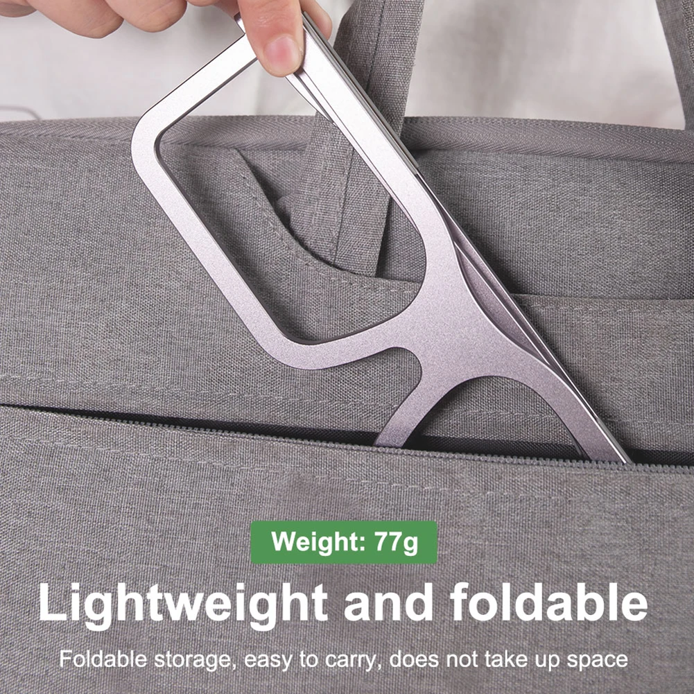 Laptop Stand Portable and Foldable Laptop Stand for Desk Cooling Holder for Laptops within 16" Glasses Shape
Laptop Stand Portable and Foldable Laptop Stand for Desk Cooling Holder for Laptops within 16" Glasses Shape