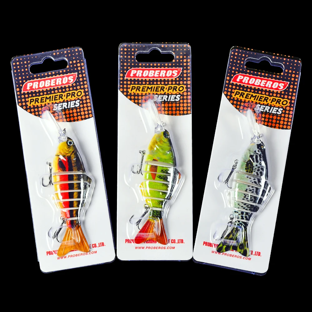 1pc Multi Jointed Fishing Lure 7 Segments Swimbait 10cm 16g Lifelike Joint Bait Wobblers Black Treble Hook Bass Tackle Lure 
1pc Multi Jointed Fishing Lure 7 Segments Swimbait 10cm 16g Lifelike Joint Bait Wobblers Black Treble Hook Bass Tackle Lure