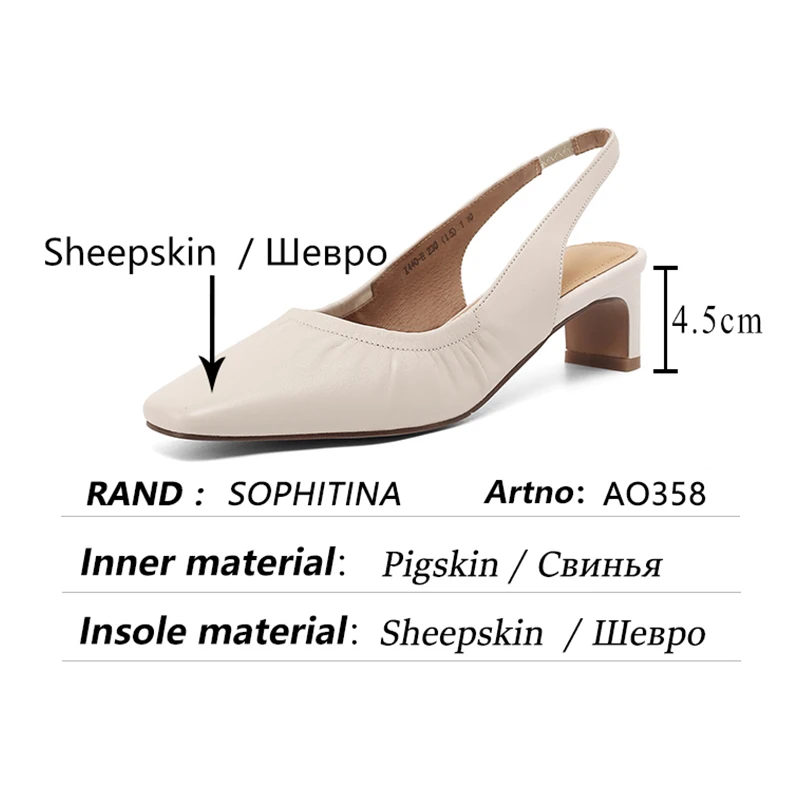 SOPHITINA Women Shoes Leisure Pink Genuine Leather Handmade Shoes Back Strap Soft Comfort Fashion Office Ladies Sandals AO358
SOPHITINA Women Shoes Leisure Pink Genuine Leather Handmade Shoes Back Strap Soft Comfort Fashion Office Ladies Sandals AO358