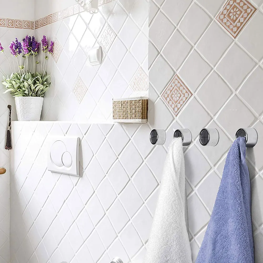 4 Pack Kitchen Towel Hooks Traceless Fixed Self Adhesive Towel Hook Towel Holder Towel Clip Easy Installation Kitchen Bathroom
4 Pack Kitchen Towel Hooks Traceless Fixed Self Adhesive Towel Hook Towel Holder Towel Clip Easy Installation Kitchen Bathroom