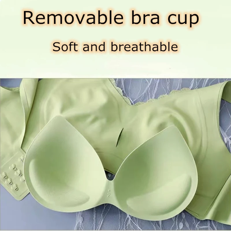 Breathable Bra For Women Push Up Lace Brassiere Lingerie Seamless Sleeping Bras Female Underwear Soft Bralette Latex Padded Cup
Breathable Bra For Women Push Up Lace Brassiere Lingerie Seamless Sleeping Bras Female Underwear Soft Bralette Latex Padded Cup