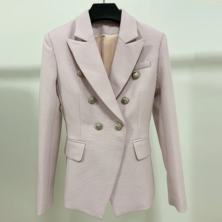 2021 Star Female Suit High Quality Fabric Fashion Double Breasted Lion Button Slim Suit Jacket
2021 Star Female Suit High Quality Fabric Fashion Double Breasted Lion Button Slim Suit Jacket
