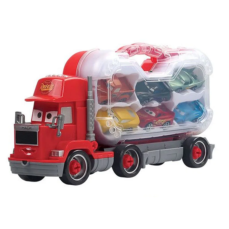Disney Pixar Cars 3 Lightning McQueen Storage Truck + 6pcs Small Cars Race Cars Toys Kids Gift Diecast Vehicle Metal Alloy
Disney Pixar Cars 3 Lightning McQueen Storage Truck + 6pcs Small Cars Race Cars Toys Kids Gift Diecast Vehicle Metal Alloy
