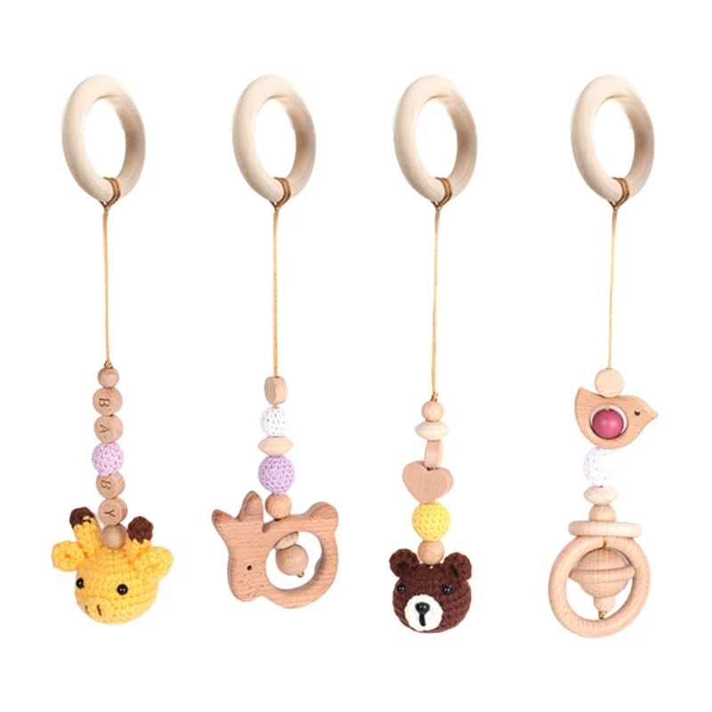 Baby Wooden Chain Chewable Bracelet Baby Mobile Wooden Teether Leaf Rattle Toy Can Chew BPA Free Baby Teething Gifts 
Baby Wooden Chain Chewable Bracelet Baby Mobile Wooden Teether Leaf Rattle Toy Can Chew BPA Free Baby Teething Gifts