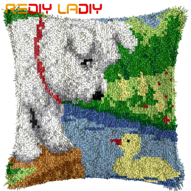 Latch Hook Kits Make Your Own Cushion Puppy Duck Pre-Printed Canvas Crochet Pillow Case Latch Hook Cushion Cover Hobby & Crafts
Latch Hook Kits Make Your Own Cushion Puppy Duck Pre-Printed Canvas Crochet Pillow Case Latch Hook Cushion Cover Hobby & Crafts