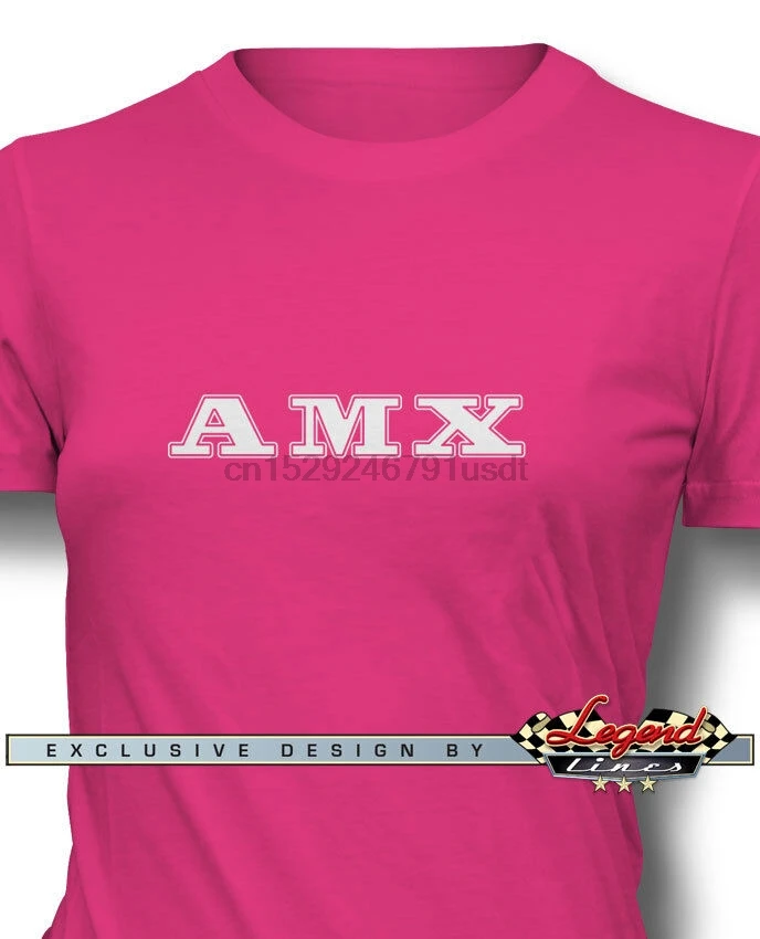 Женская футболка с эмблемой AMC AMX 1971-1974 несколько цветов | Мужская одежда