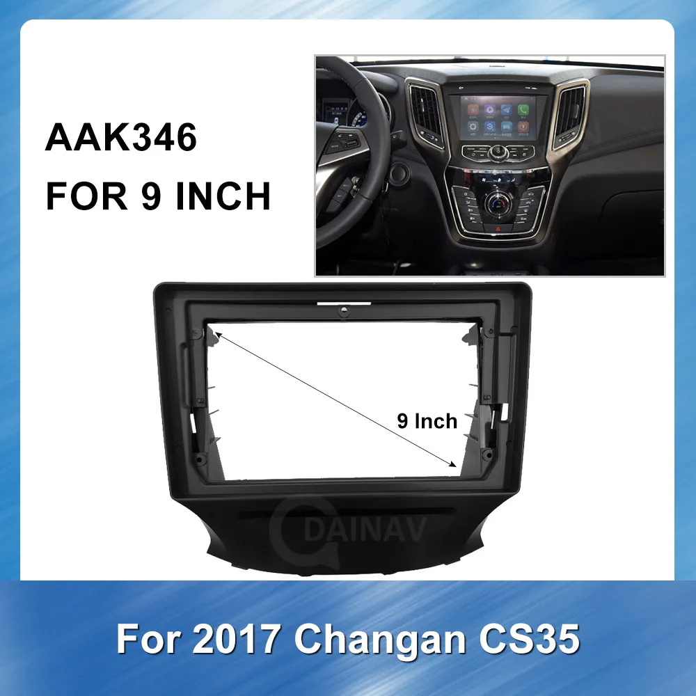 Автомобильная аудиорамка Fasxia, 9 дюймов, 2DIN, для Changan CS35 2017, автомобильная рамка для Dvd, приборной панели, установка, лицевая панель, радиоплеер
Автомобильная аудиорамка Fasxia, 9 дюймов, 2DIN, для Changan CS35 2017, автомобильная рамка для Dvd, приборной панели, установка, лицевая панель, радиоплеер