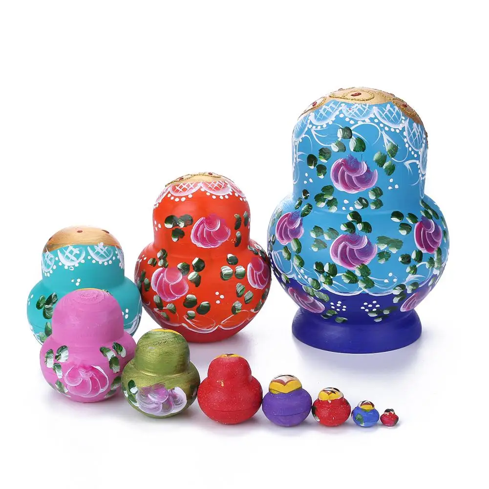 10 Layer Wooden Russian Matryoshka Nesting Dolls Home Decor Ornaments Gifts
10 Layer Wooden Russian Matryoshka Nesting Dolls Home Decor Ornaments Gifts