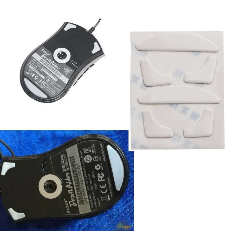 Для razer- DeathAdder мышь коньки мышь ступни белый скользит изогнутые края 2 набора
Для razer- DeathAdder мышь коньки мышь ступни белый скользит изогнутые края 2 набора