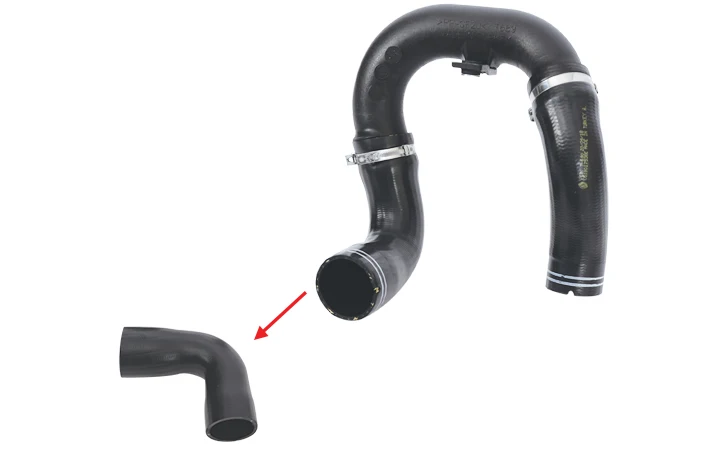 

TURBO HOSE EXCLUDING PLASTIC PIPE HOSE SHOWN WITH ARROW 51832089 51901753