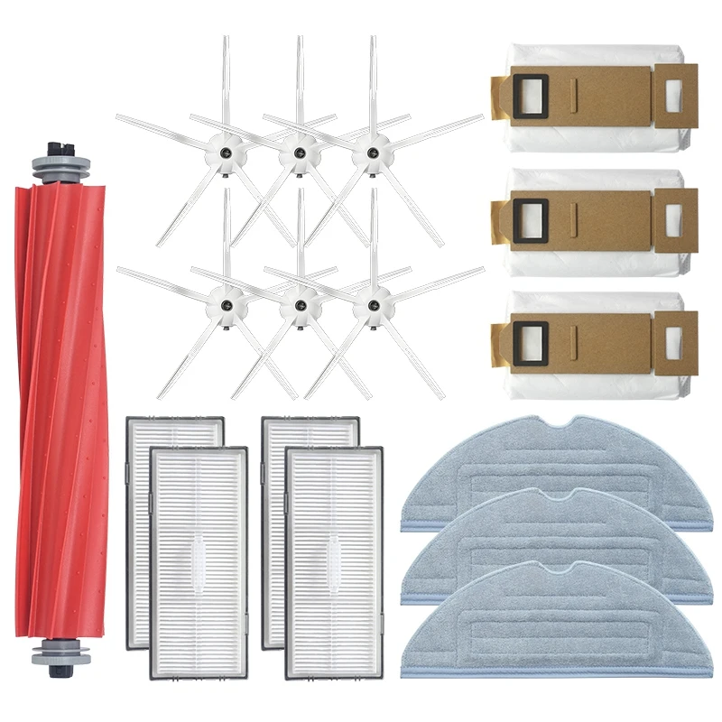 Accessories Main Side Brush Mops Cloths HEPA Filters for Xiaomi Roborock S7 T7 T7Plus Cleaner Parts
Accessories Main Side Brush Mops Cloths HEPA Filters for Xiaomi Roborock S7 T7 T7Plus Cleaner Parts