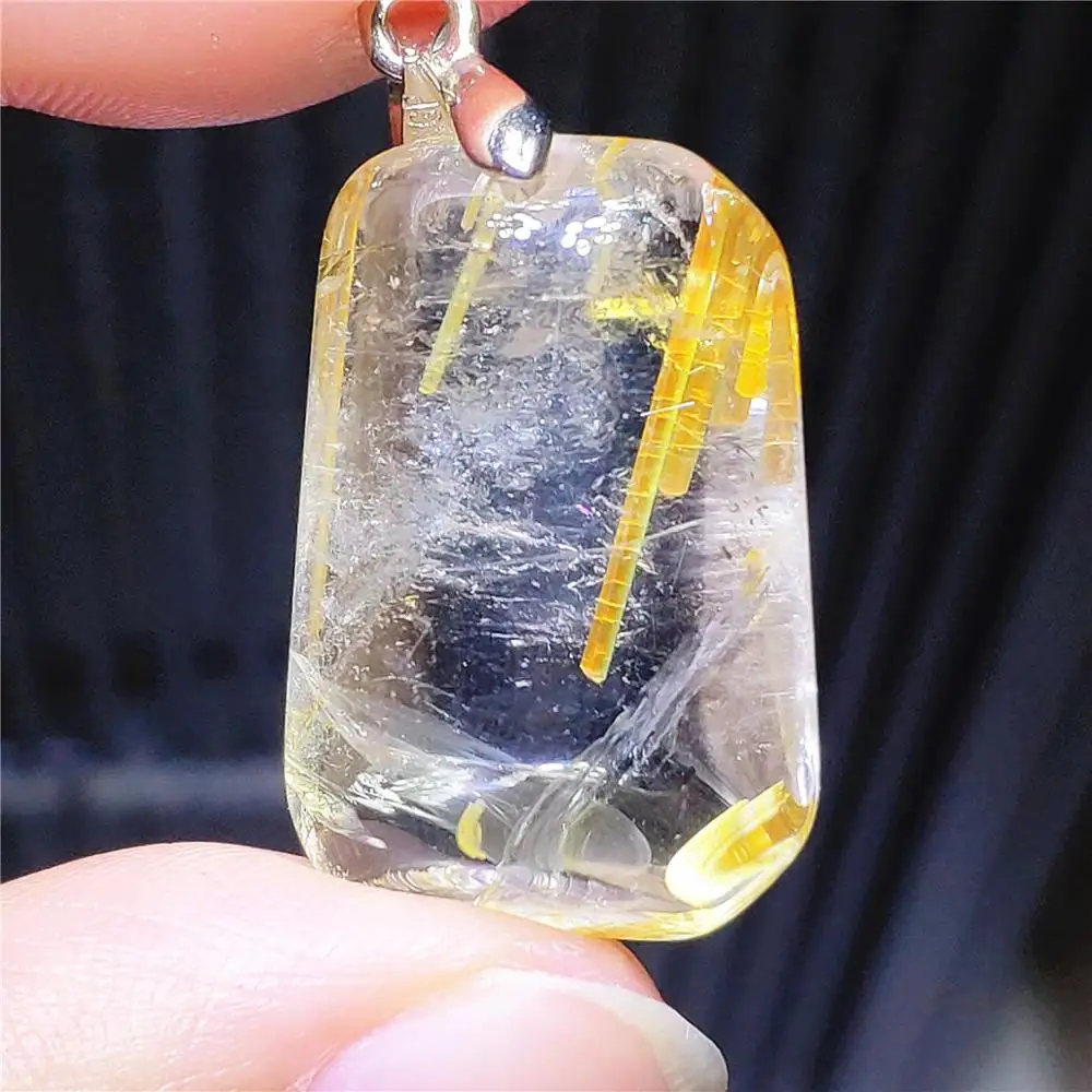 Подлинный натуральный Золотой рутилированный кварц, Подвеска 24x17x10 мм, драгоценный камень, кристалл, Бразильская чистая капля воды, бижутер...
Подлинный натуральный Золотой рутилированный кварц, Подвеска 24x17x10 мм, драгоценный камень, кристалл, Бразильская чистая капля воды, бижутер...