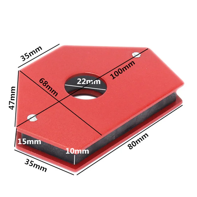 30LBS Magnetic Welding Locator Magnetic Multi Angle Welding Tool Holder Suction Iron Magnet Magnetic Clamp
30LBS Magnetic Welding Locator Magnetic Multi Angle Welding Tool Holder Suction Iron Magnet Magnetic Clamp