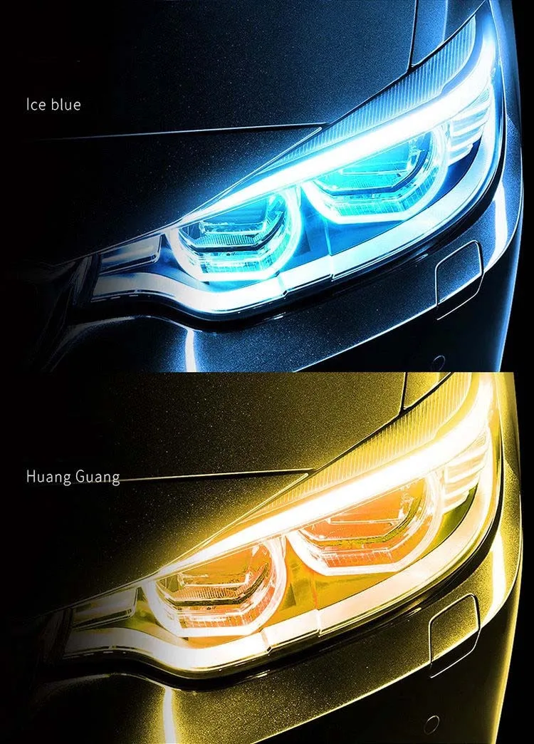 LED DRL Light Strip Car Daytime Running Colorful Flexible Turn Signal Yellow Brake Side Lamps Auto Headlight Accessories 12V
LED DRL Light Strip Car Daytime Running Colorful Flexible Turn Signal Yellow Brake Side Lamps Auto Headlight Accessories 12V