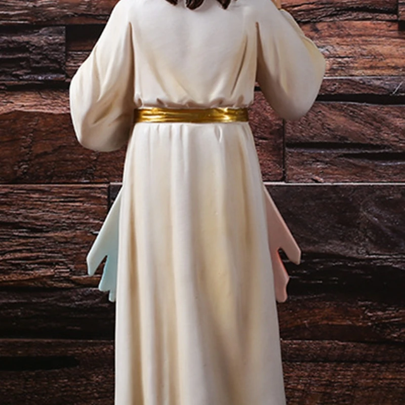 12 Inch Tall Jesus Statue Resin Hand Painted Holy Figurine Sculpture Catholic Christian Souvenirs Gift
12 Inch Tall Jesus Statue Resin Hand Painted Holy Figurine Sculpture Catholic Christian Souvenirs Gift