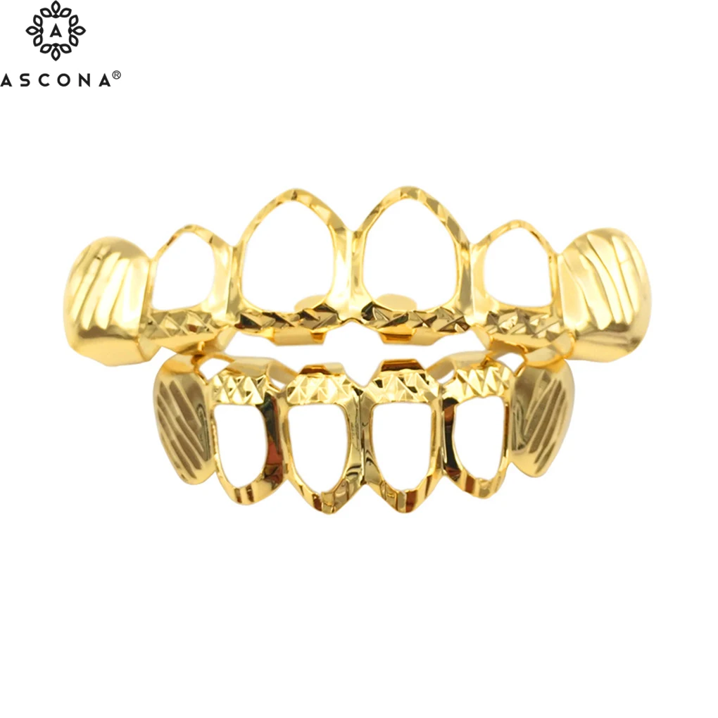 Hip Hop Hollow Gold Tooth Grill Sets Man's Upper Bottom Grills Tooth Punk Mouth Dental Cosplay Teeth Caps Party Rapper Jewelry
Hip Hop Hollow Gold Tooth Grill Sets Man's Upper Bottom Grills Tooth Punk Mouth Dental Cosplay Teeth Caps Party Rapper Jewelry